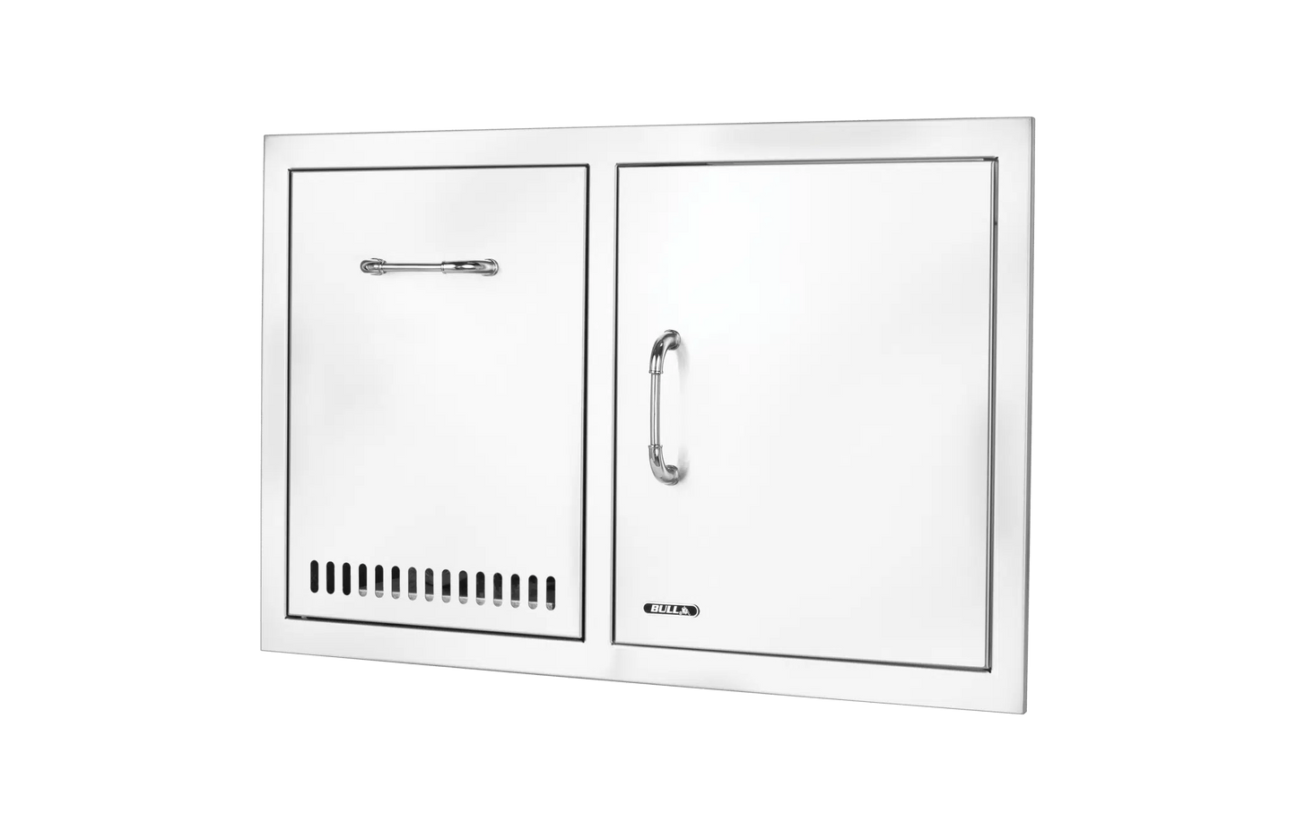 Bull Reveal Door/Trash Drawer Combo 80cm