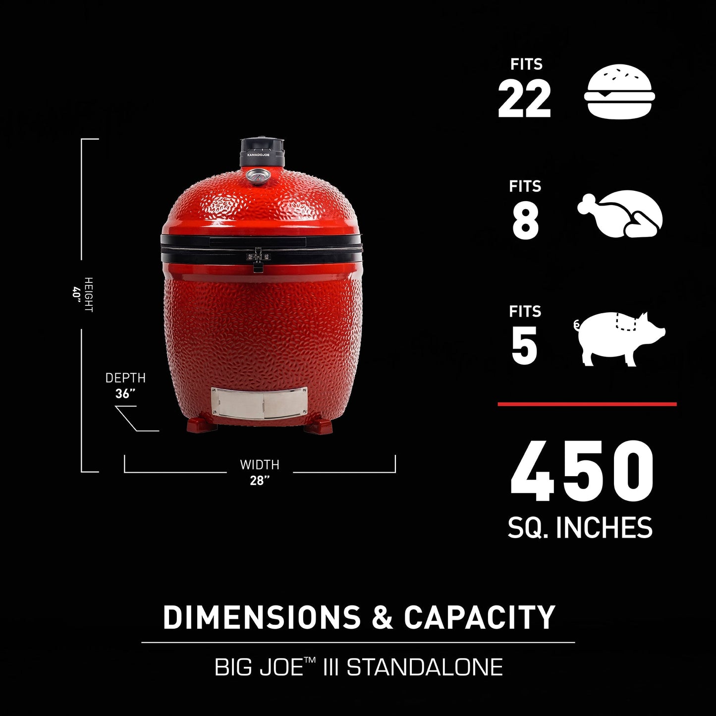 Kamado Joe Big Joe III Standalone